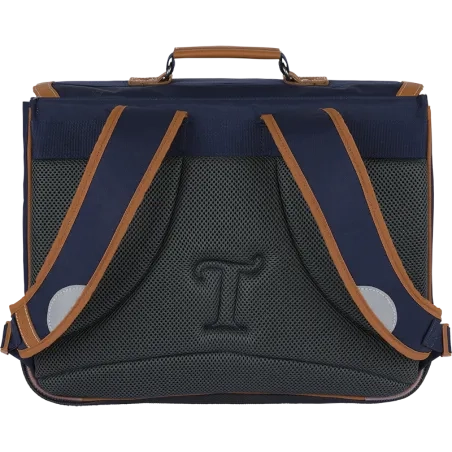 Cartable Camille bleu 41cm