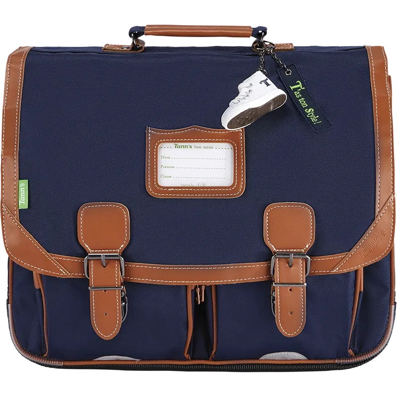 Cartable Camille bleu 41cm